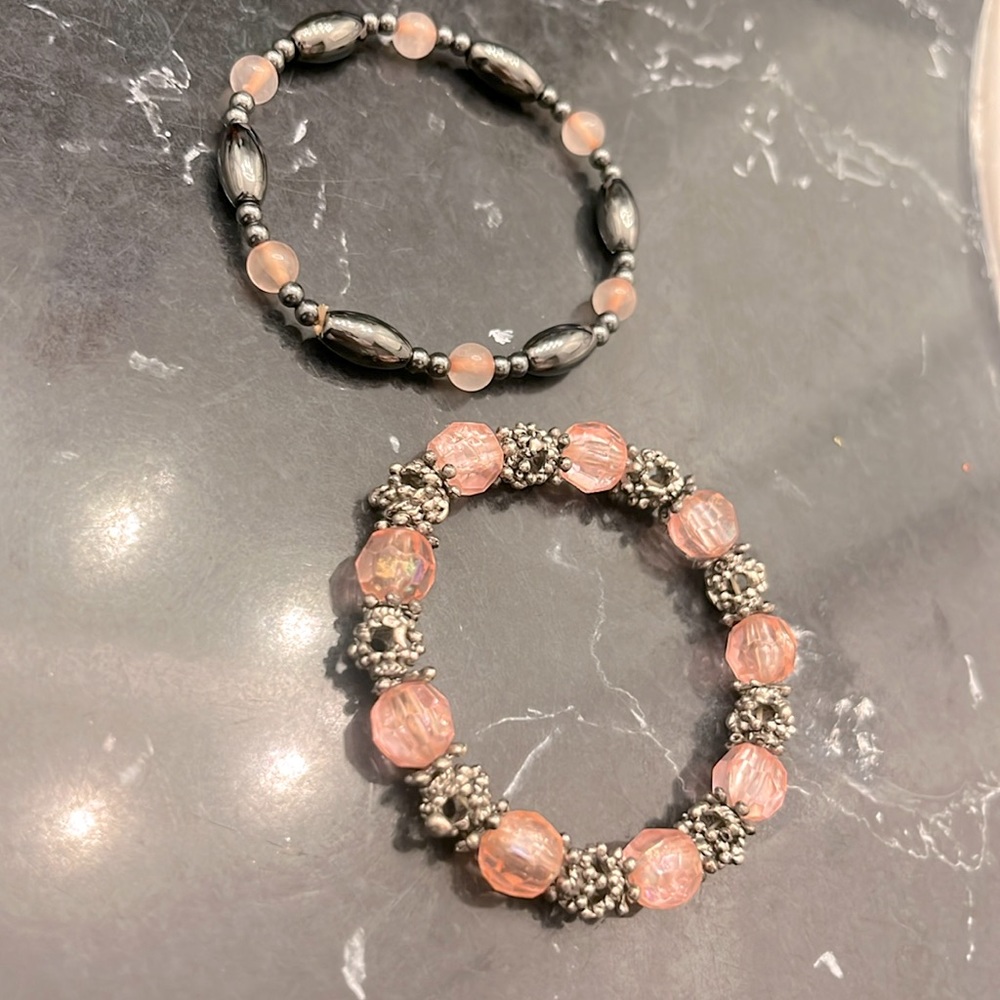 Pink Bracelet pair